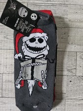 Disney The Nightmare Before Christmas, 3 Pack No Show Socks, Shoe Size 4-10