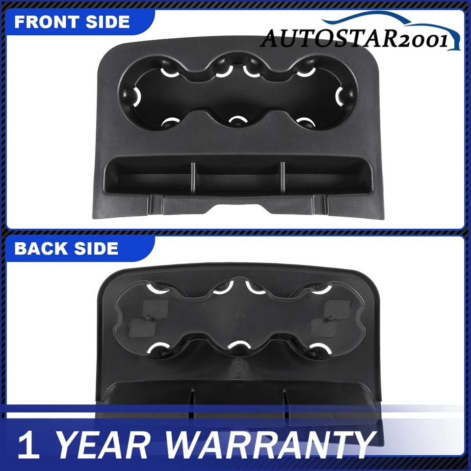 23362989 Front 3 Cups Holder Liner B147 Fits For Chevrolet GMC Cadillac NEW - Image 3 of 4