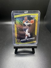 2024-25 Panini Prizm Black Russell Westbrook Gold Shimmer /10 #54 Nuggets