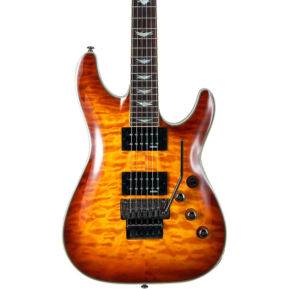 Электрогитара Schecter Guitar Research Omen Extreme-6 FR Винтажная Sunburst