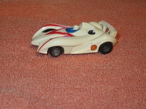 Tyco Speed Racer Super Cliff Hangers Mach 6 Slot Car Rare