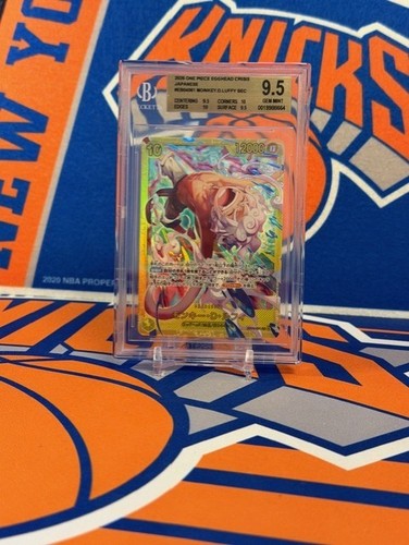Monkey.D.Luffy graded BGS 9.5 for sale on eBay