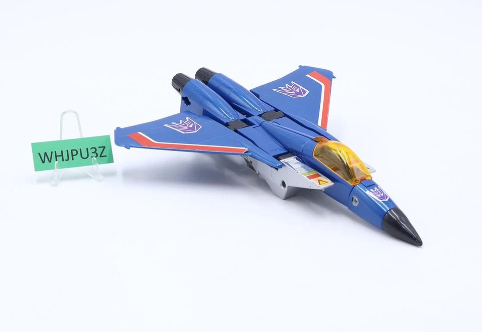 Thundercracker 100% Complete W/ BOX G1 Transformers 1984 G1 Vintage Figure - Image 4 of 4
