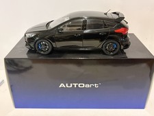 AUTOart Ford Focus RS Mk.3 2016 Shadow Black 1:18 Scale Full Opening Features
