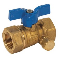 Jomar Valve 3/4" FNPT Brass Gas Ball Valve Inline 102-304 Jomar Valve 102-304