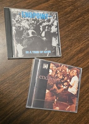 Endpoint Cd Lot Of 2 Rare Punk Rock Hardcore Time Of Hate Catharsis