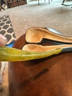 Antique Vintage Old  bent  tobacco pipe with case — photo 9