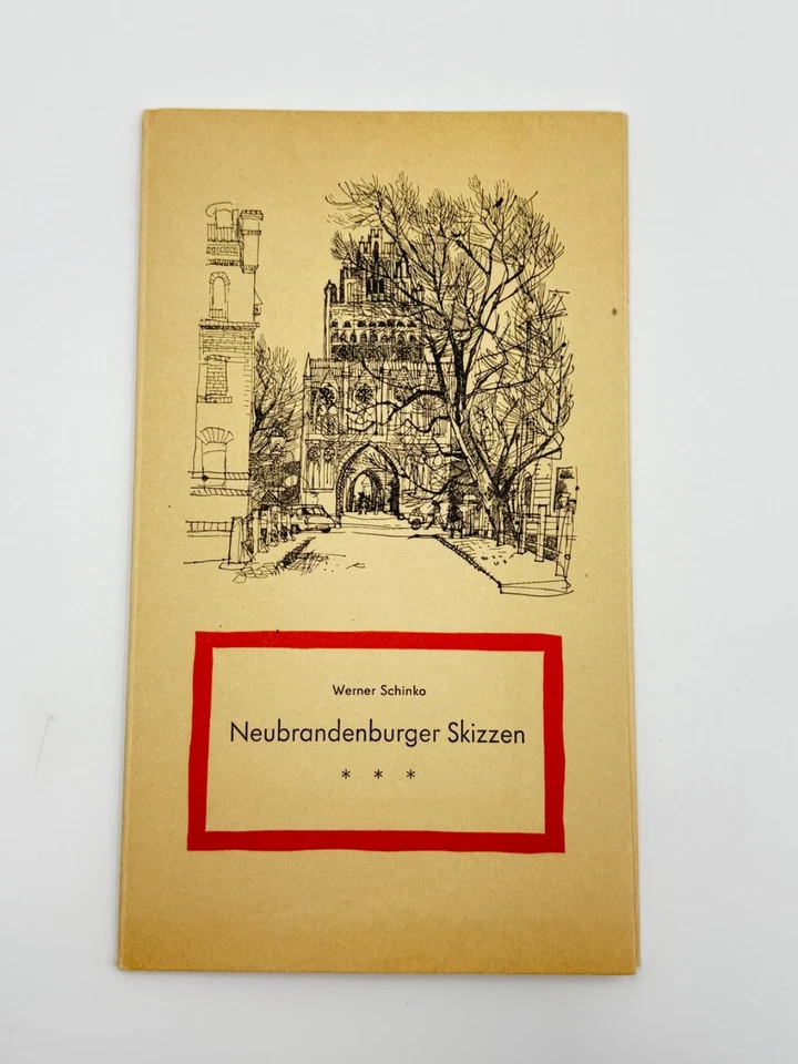 Werner Schinko 12 x Neubrandenburger Skizzen
