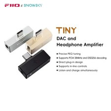 FiiO/Snowsky Tiny DAC Headphone Amplifier,USB DAC with 3.5/4.4mm/Type-C