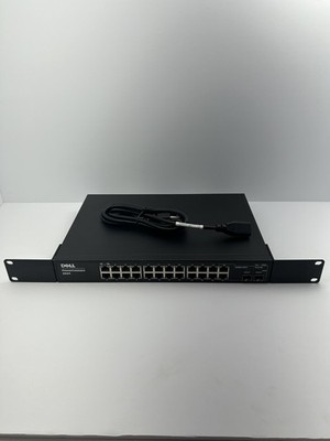 Dell Power Connect 2824 With Rack Ears and Power Cable