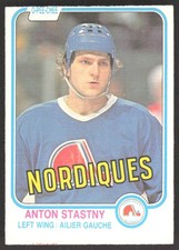 1981-82 O-Pee-Chee #282 Anton Stastny Rookie Quebec Nordiques