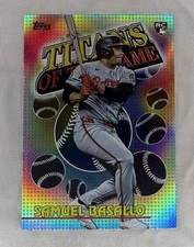 Samuel Basallo 2026 Topps Series One RC #TOG-10 Titans Of The Game Orioles