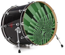 Vinyl Decal Skin for 24" Bass Kick Drum Head Camo