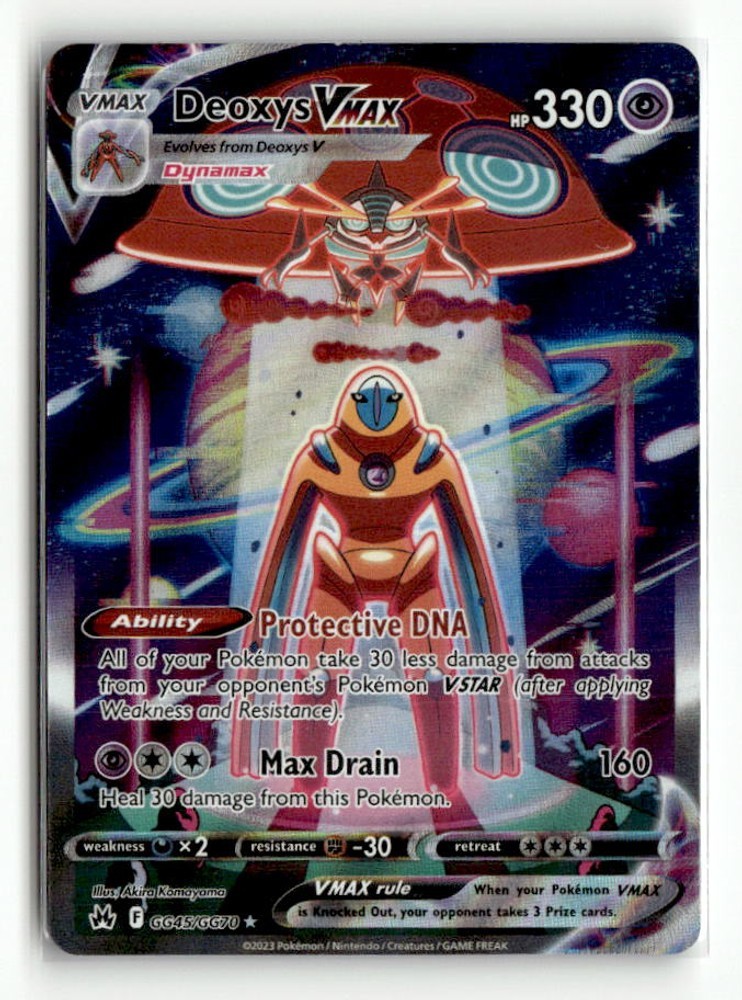 Deoxys VMAX [GG45/GG70] NM Holofoil