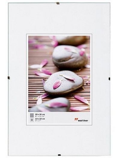 Rahmenloser Bilderhalter 20x30 cm | Randlose Bildhalter