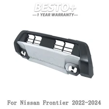 Plastic For Nissan Frontier 2022-2024 Front Lower Bumper Cover W/ Trailer Holes