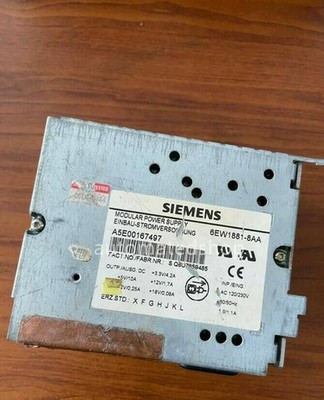 industrial computer power supply A5E00167497 6EW1881-8AA disassembly machine *kk