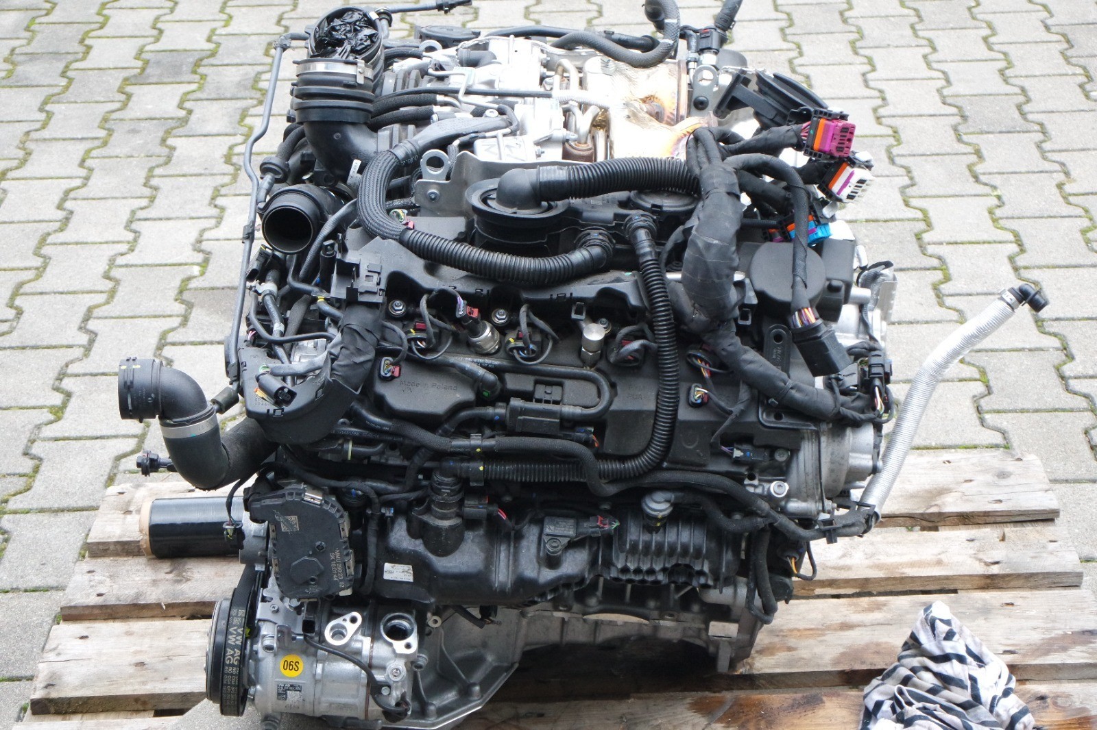 2022 LAMBORGHINI URUS S Porsche Cayenne Turbo ENGINE MOTOR ASSEMBLY DWN 18k MLS