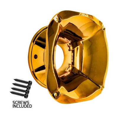 1x PRV Horn WGP14-50X SLIM GOLD 2  Exit 4 Bolt Shallow Waveguide for 2'' Driver