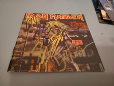 Iron Maiden Killers Cd Booklet Signed By 4 Members Dianno Smith Murray Harris