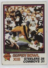 1979 Topps Franco Harris Super Bowl XIII #168 HOF 08uw
