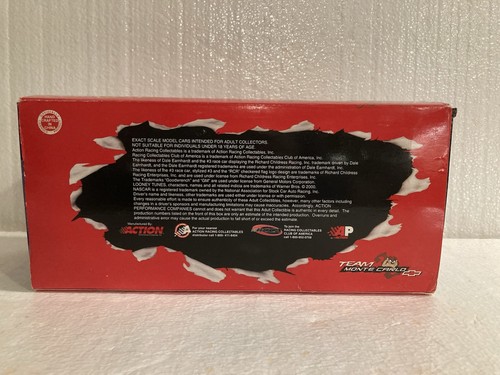 DALE EARNHARDT 2000 ORIGINAL #3 GOODWRENCH/TAZ NO BULL MONTE CARLO 1/24 CWC RARE - Picture 18 of 19