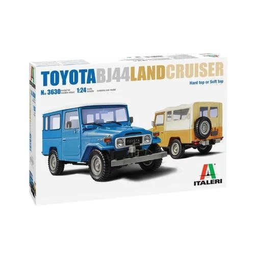 1:24 Italeri Toyota Land Cruiser BJ-44 Soft/Hard Top Kit IT3630 Modellino - Immagine 2 di 4