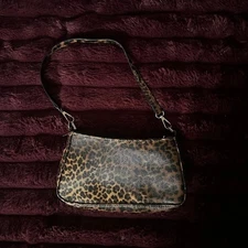 Leopard print cheetah women's hand bag