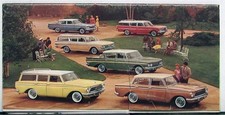 1961 Amc Rambler Compact Cars American Classis Ambassador Sales Brochure Mailer