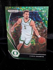 Chris Duarte (RC) #23 Green Circles 2/5 Color Match 🔥 2021-22 Prizm Draft Picks