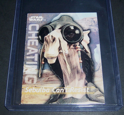 1999 Lays -Star Wars - Episode 1 - Sebulba - Can't Resist - 2 3/4 x 2 1/4