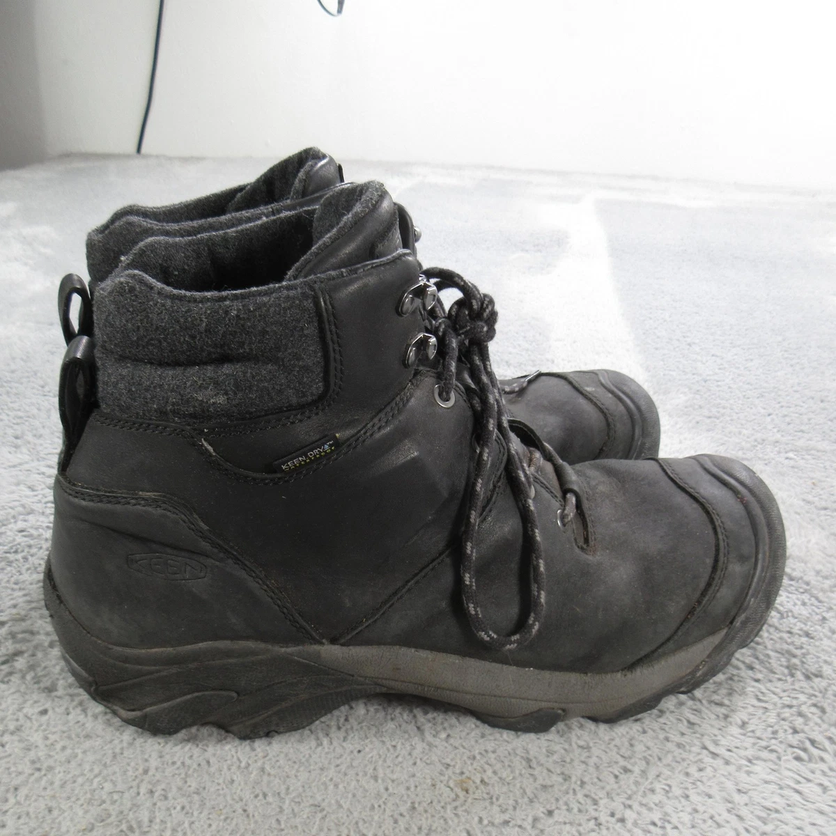 Keen‎ Hood Nxis Pull-On Waterproof Boots Men Sz 10 Brindle Black Insulated KEEN M Width Winter Boots for Women for sale | eBay main image 3