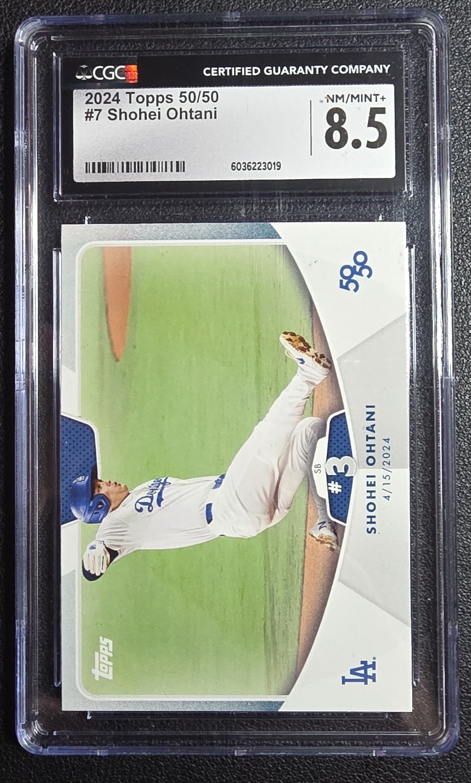 2024 Topps 50/50: Shohei Ohtani - Shohei Ohtani #7