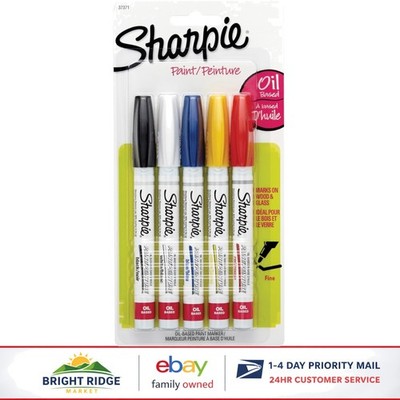 Water Resistant Paint Markers, Fine Point for Smooth Writing on Various Surfaces