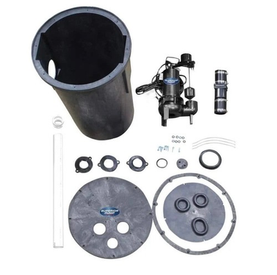 #ad 93020U Superior Pump 1 2HP 2quot;Cast Unassembled Simplex Sewage Sump Pump Kit NIB $308.74