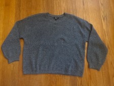 Women  s/Ladies DKNY Gray Sweater Size Large
