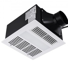 Bathroom Exhaust Fan, 1500W Heating, 110 CFM High-Efficiency Ventilation, 1.5son