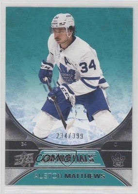 2021-22 Upper Deck Credentials Teal 234/399 Auston Matthews #5 0cq4