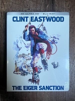 The Eiger Sanction w. Slipcover (4K UHD + Blu-ray, 1975, Region Free) *NEW*