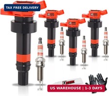 Set of 4 Upgraded UF652 Ignition Coil Pack and Iridium Spark Plug