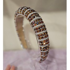 Gorgeous Baroque Rhinestone Encrusted Headband  Cosplay Costume Party Gifting