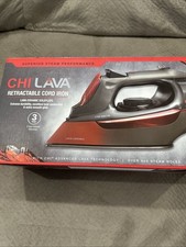 CHI STEAM: CHI LAVA Iron (13131) - Retractable Cord, Ceramic, Steam *NEW*