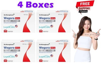 4 X WEGORA Dr. Khongkwan Dietary Supplement 10 Capsules
