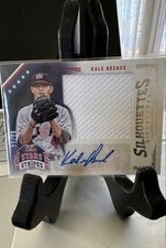 2015 Panini Stars and Stripes - Jumbo Swatch Silhouettes Kale Breaux #53 Jerseys