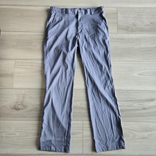 Nike Golf Pants Mens 34x34 Gray Dri-Fit Stretch Performance Golf Lightweight