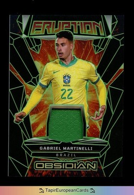 /5 Gabriel Martinelli 2024-25 Panini Obsidian Brazil Arsenal #ER-GM