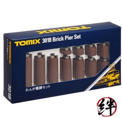 TOMIX Spur N Brick Pier Set 3018 Eisenbahn Modellzubehör