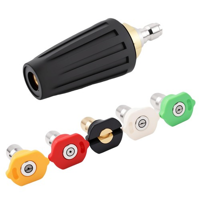 #ad Pressure Washer Turbo Nozzle 4000 PSI 4.0 GPM with 5 Pressure Washer Nozzle ... $31.03