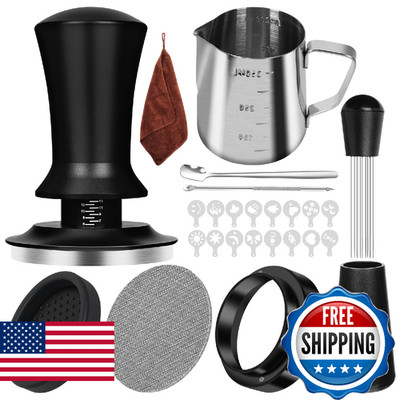 Y-Step 58mm Espresso Accessories Kit 25 PCS, Espresso Tamper Kit Coffee Tamper S