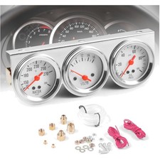 High-sensitivity 3-gauge Set Volt Meter Water Temp Oil Press For Classic Cars High-sensitivity 3-gauge Set Volt Meter Water Temp Oil Press For Classic Cars